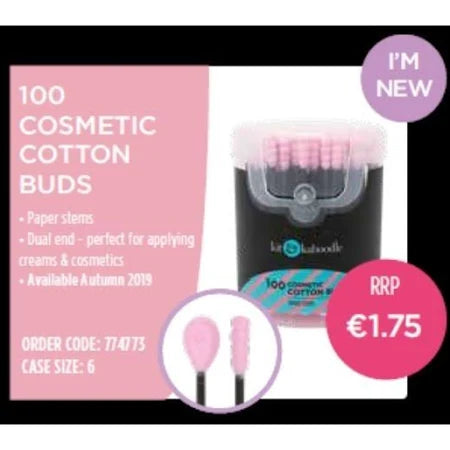 KIT & KABOODLE 100 PC COTTON BUDS
