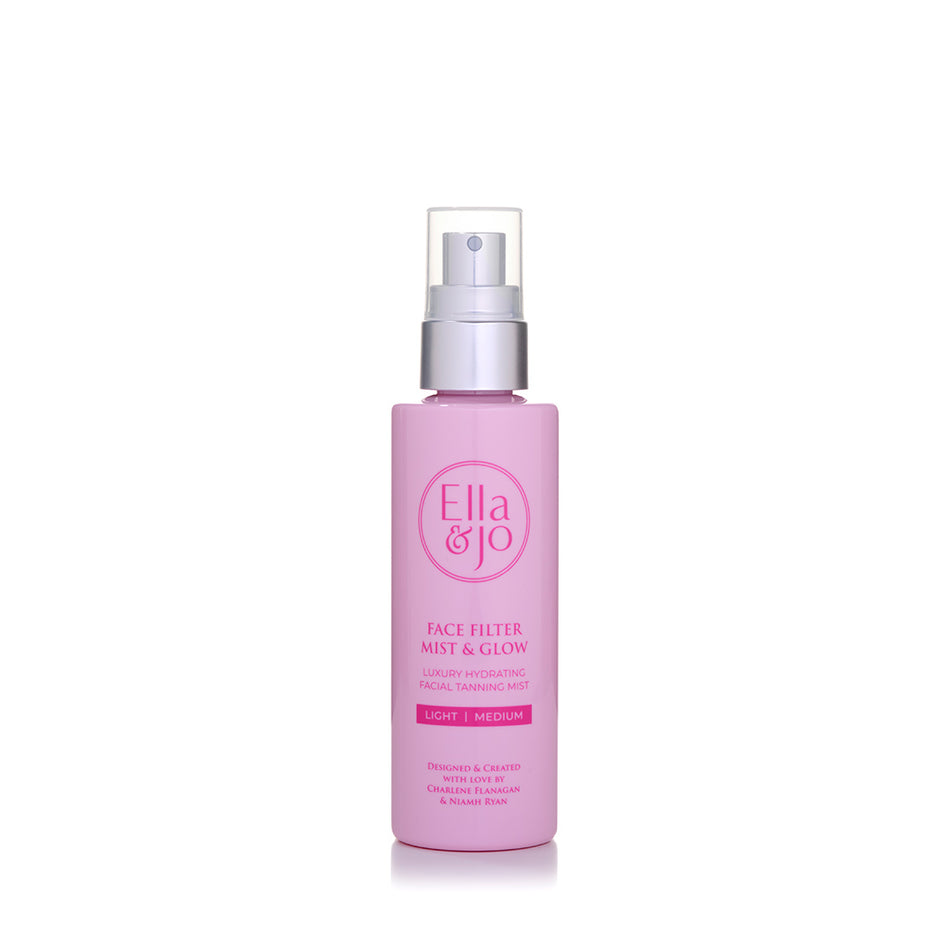 Ella & Jo Face Filter Mist & Glow - Tanning Mist Light/Medium