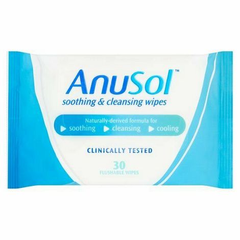 Anusol Soothing & Cleansing Wipes 30 Pack