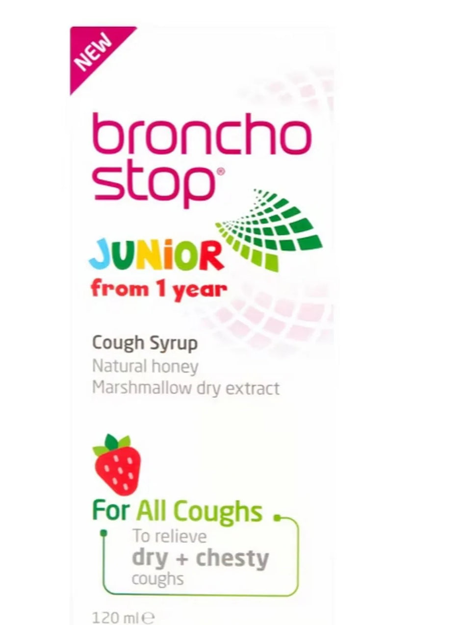 Bronchostop Junior Cough Syrup 120ml