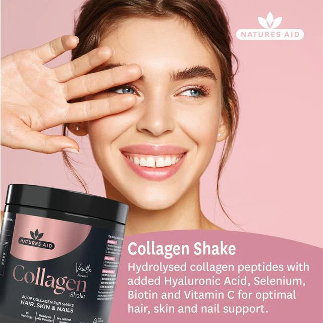 Natures Aid Vanilla Collagen Shake - 225g