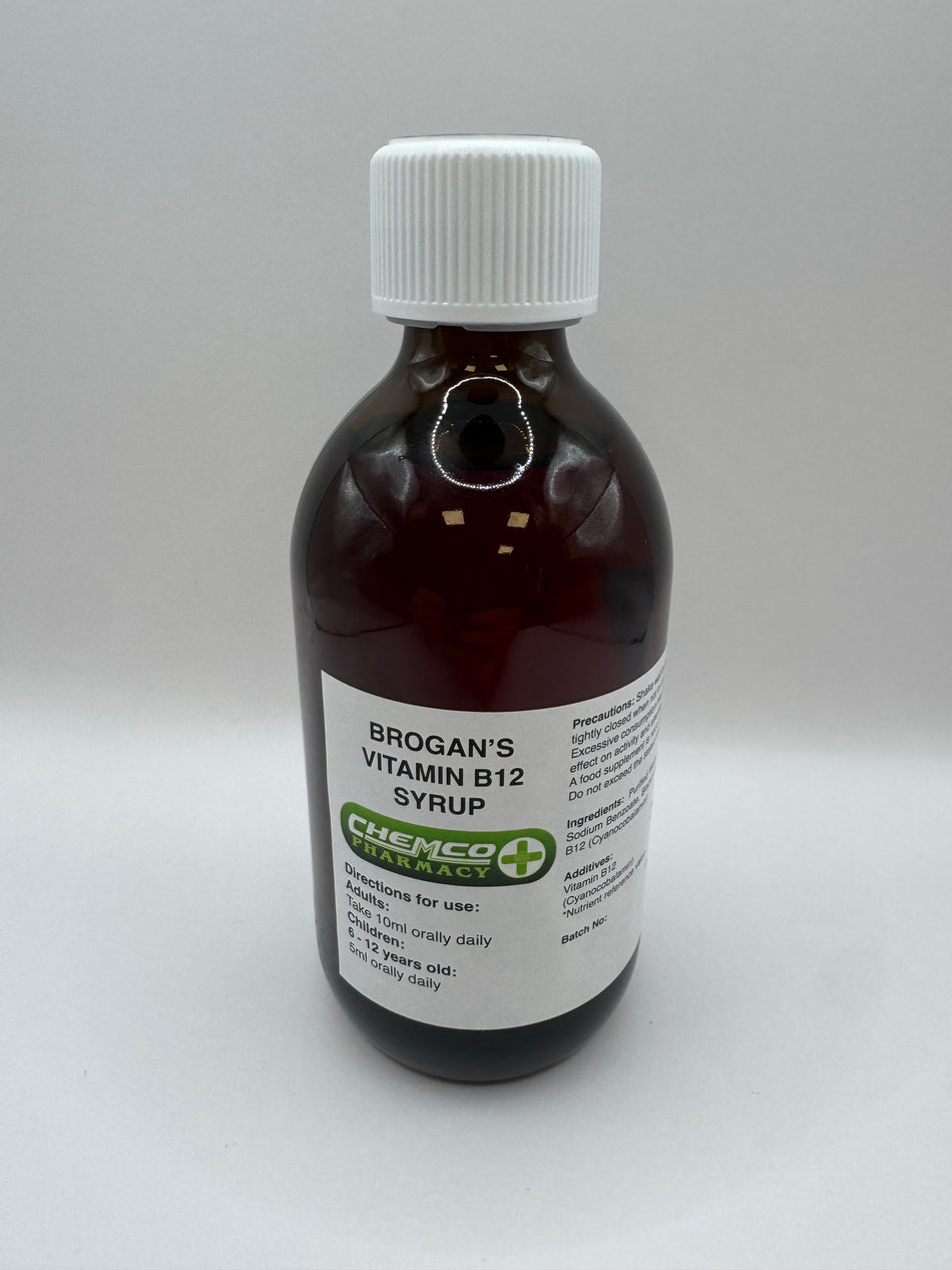 Brogan's Vitamin B12 Syrup 200ml