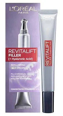 LOREAL Revitalift Filler + Hyaluronic Acid Anti Ageing Anti-Wrinkle SPF 50ml