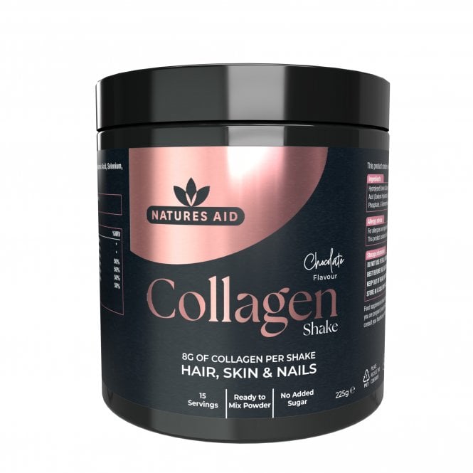 Natures Aid Collagen Chocolate Shake 225g