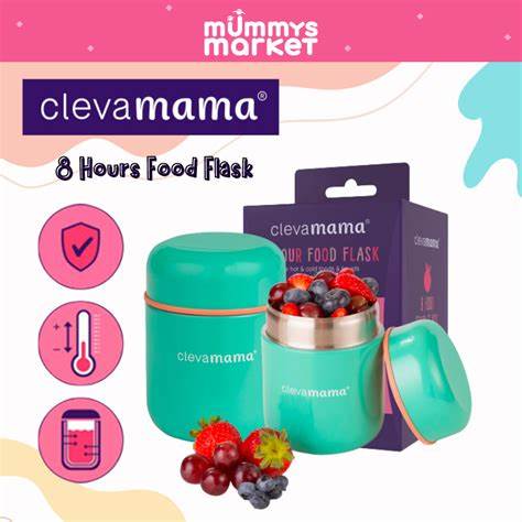 Clevamama Thermal Food Flask – 8 Hour