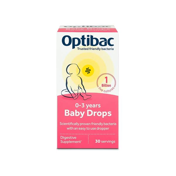Optibac Probiotics Baby Drops 10ml | Newborn Probiotic Drops Ireland | Chemco Pharmacy