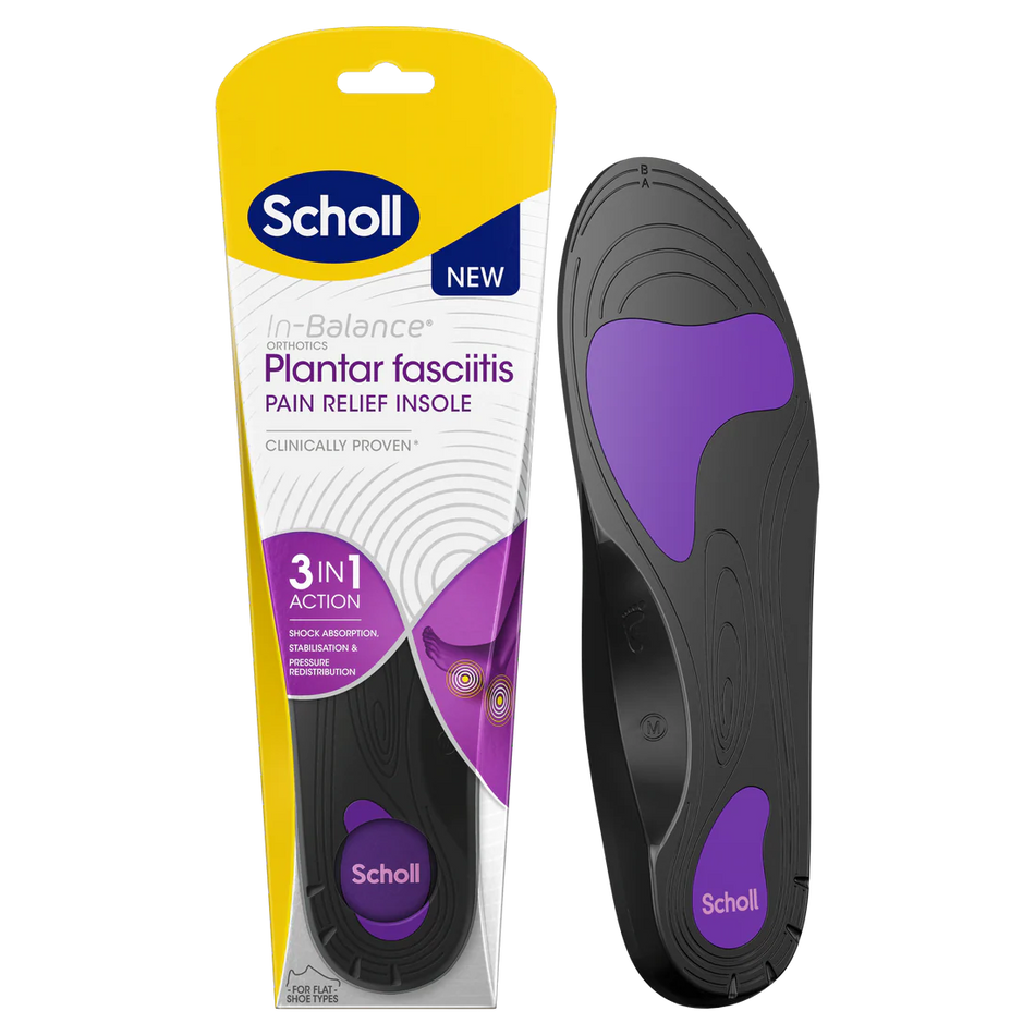 Scholl Plantar Fasciitis Insole Small (4.5-6.5)