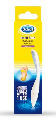 Scholl Dual Action Foot File & Hard Skin Remover
