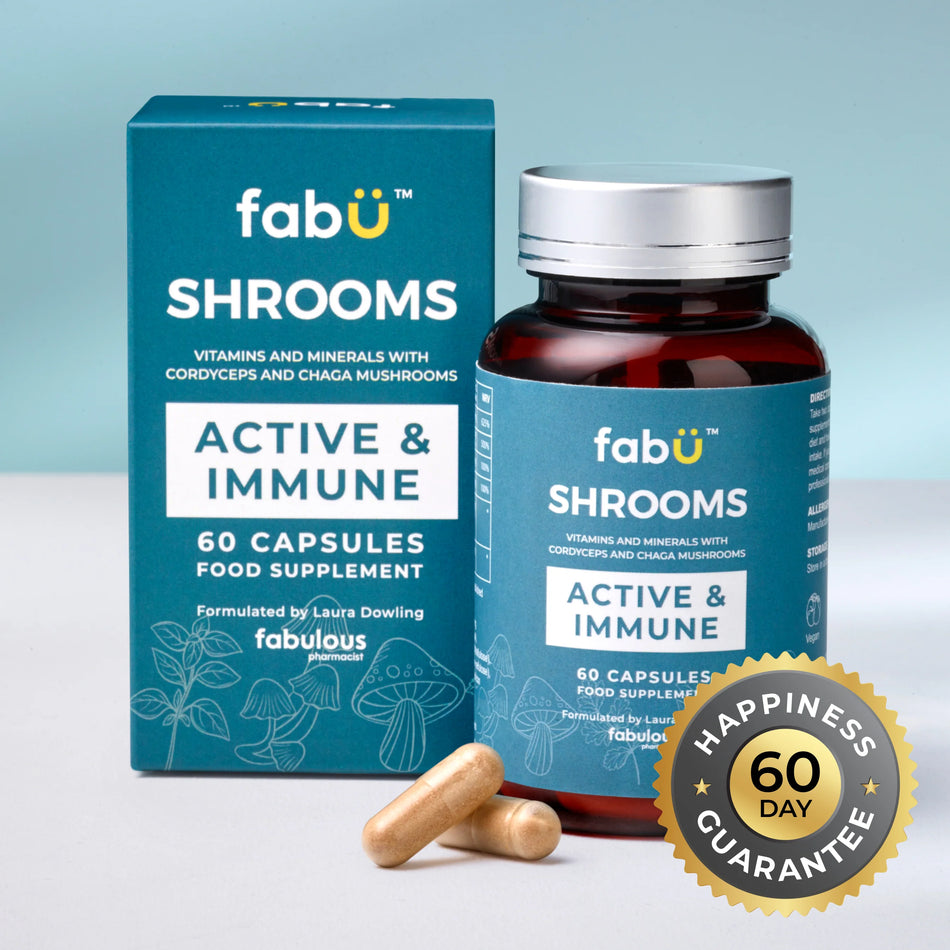 FABU Shrooms Active &  Immune 60pk