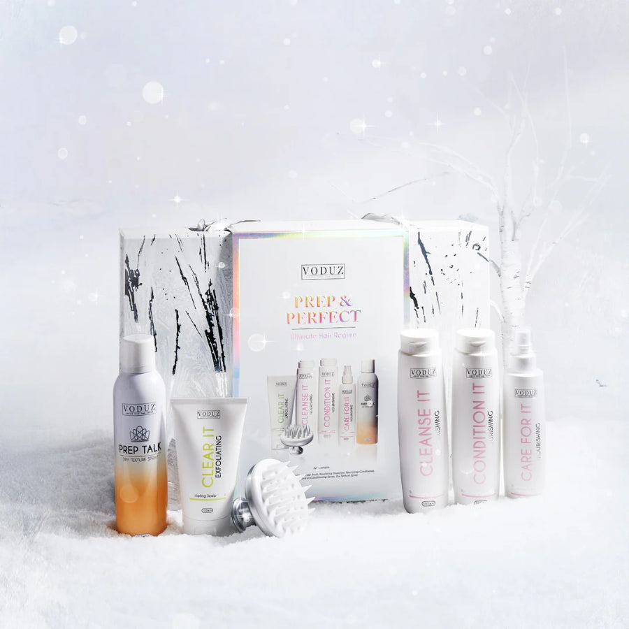 Voduz 'Prep & Perfect' Ultimate Hair Regime Gift Set