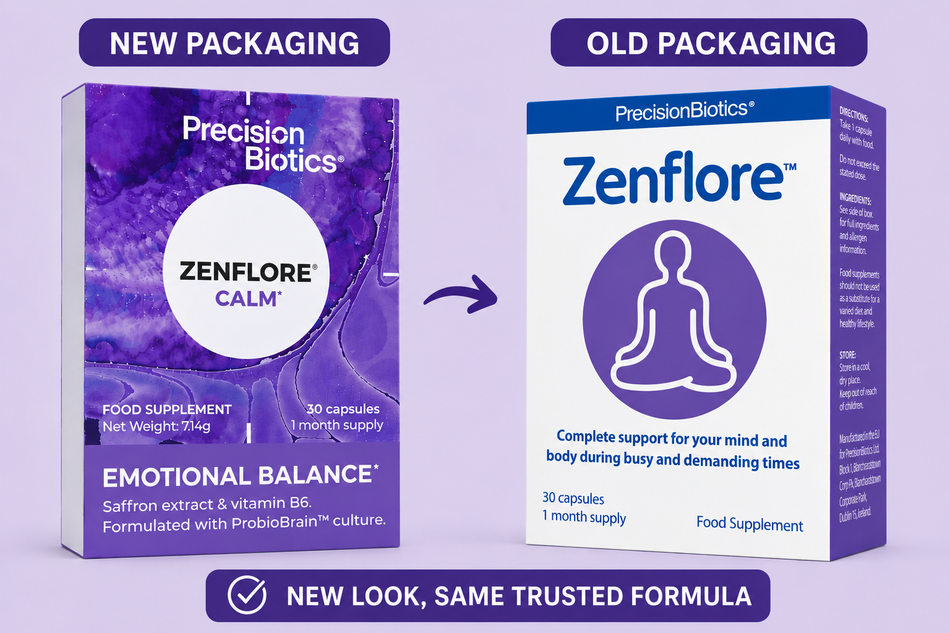 Zenflore Calm 30 Capsules | Probiotic for Gut Health & Mental Wellbeing | Chemco Pharmacy