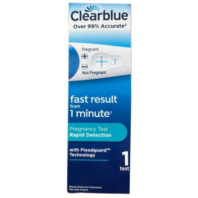 clearblue fast result from 1 minute pregnancy test rapid test