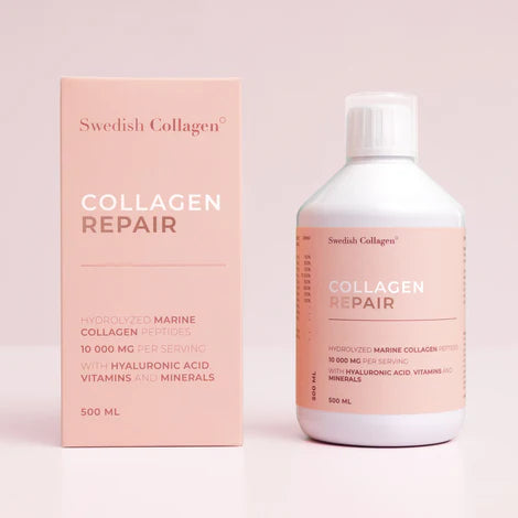 Swedish Collagen Repair 500ml — Liquid Collagen Supplement for Skin Hair & Nails | Chemco Pharmacy Ireland