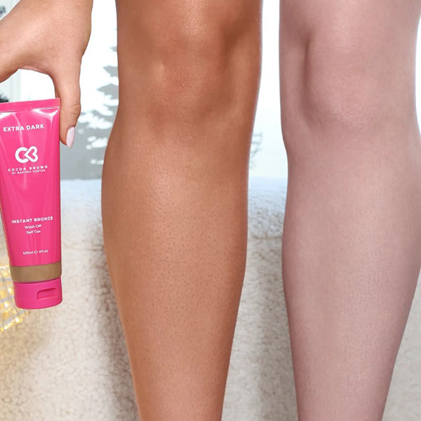 Cocoa Brown Instant Self Tan Lotion Extra Dark 120ml