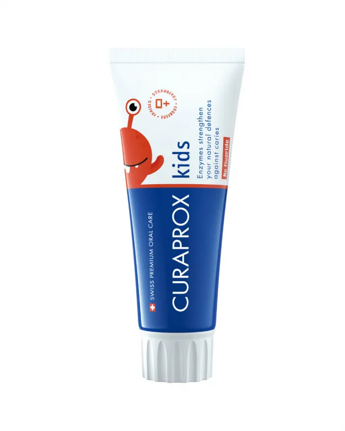 Curaprox Kids Fluoride Free Strawberry Toothpaste 2 Years+ 60ml
