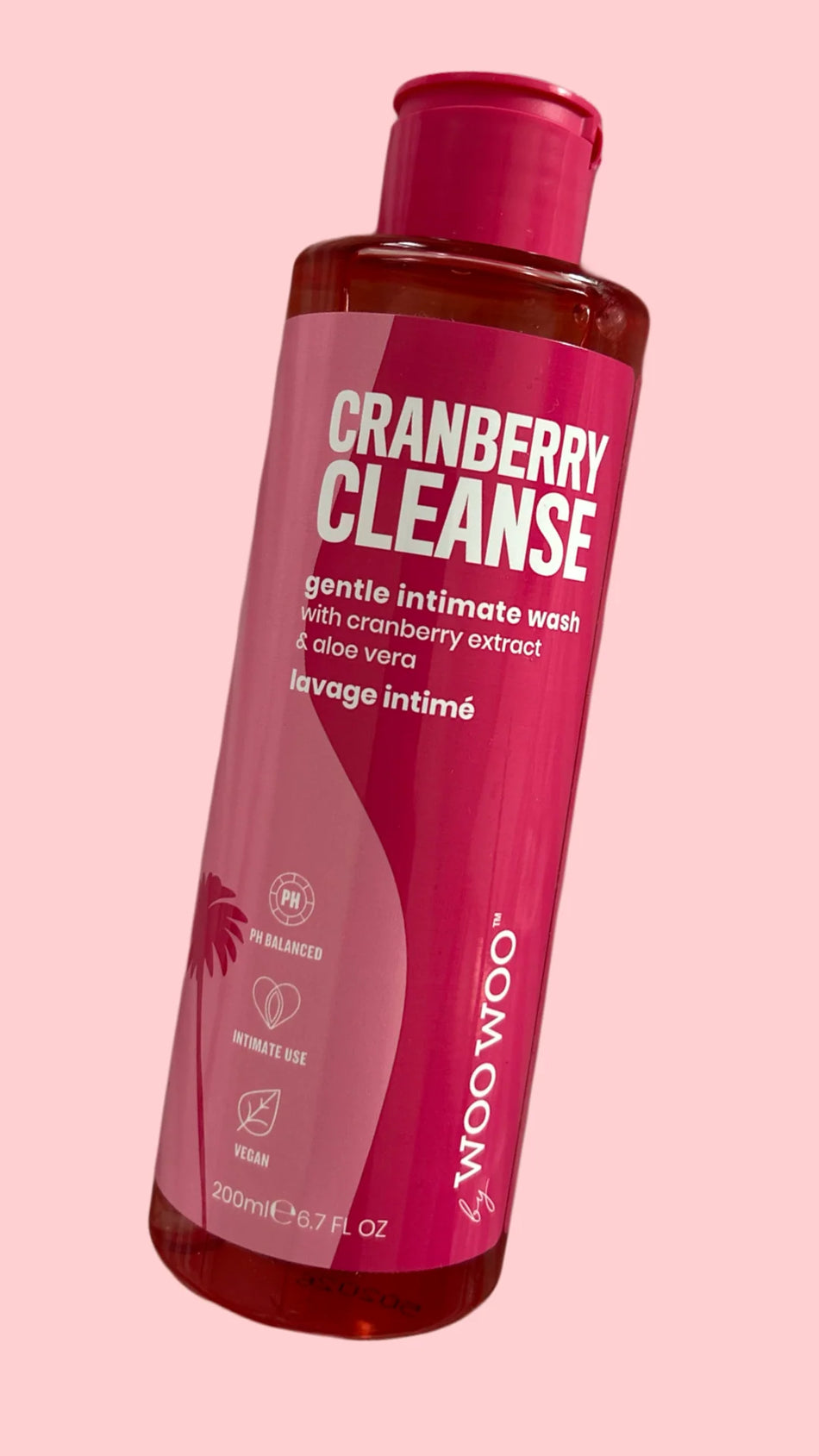 WooWoo Cranberry Cleanse! pH-Balanced Intimate Wash