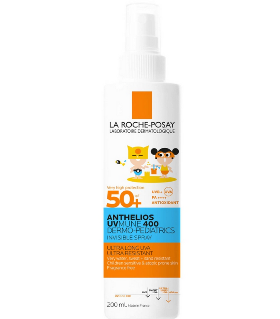 La Roche Posay  Anthelios UVMune 400 Dermo Pediatrics Invisible Spray SPF50+ 200ML