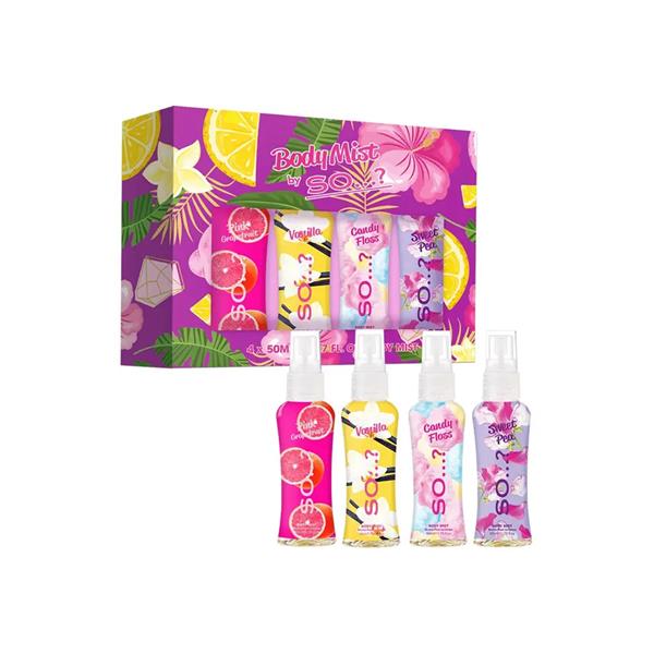 SO...? Mini Body Mist 4 Piece Set (4PCE)