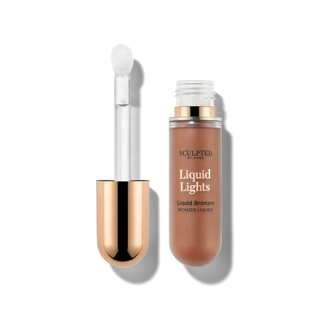 Sculpted Liquid Lights Bronze Warm