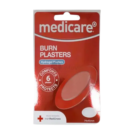 MEDICARE BURN PLASTERS 6PK