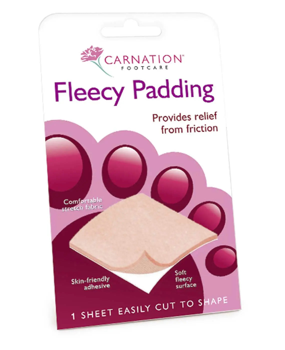 CARNATION FLEECY STRETCH PADDING