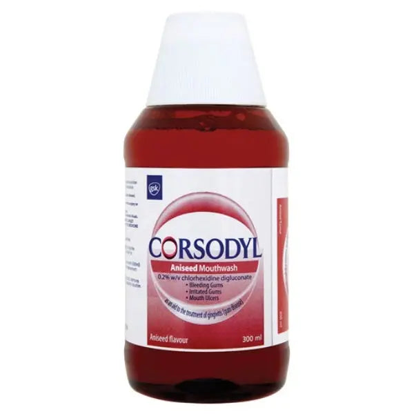 CORSODYL 300ML MOUTHWASH ANISEED