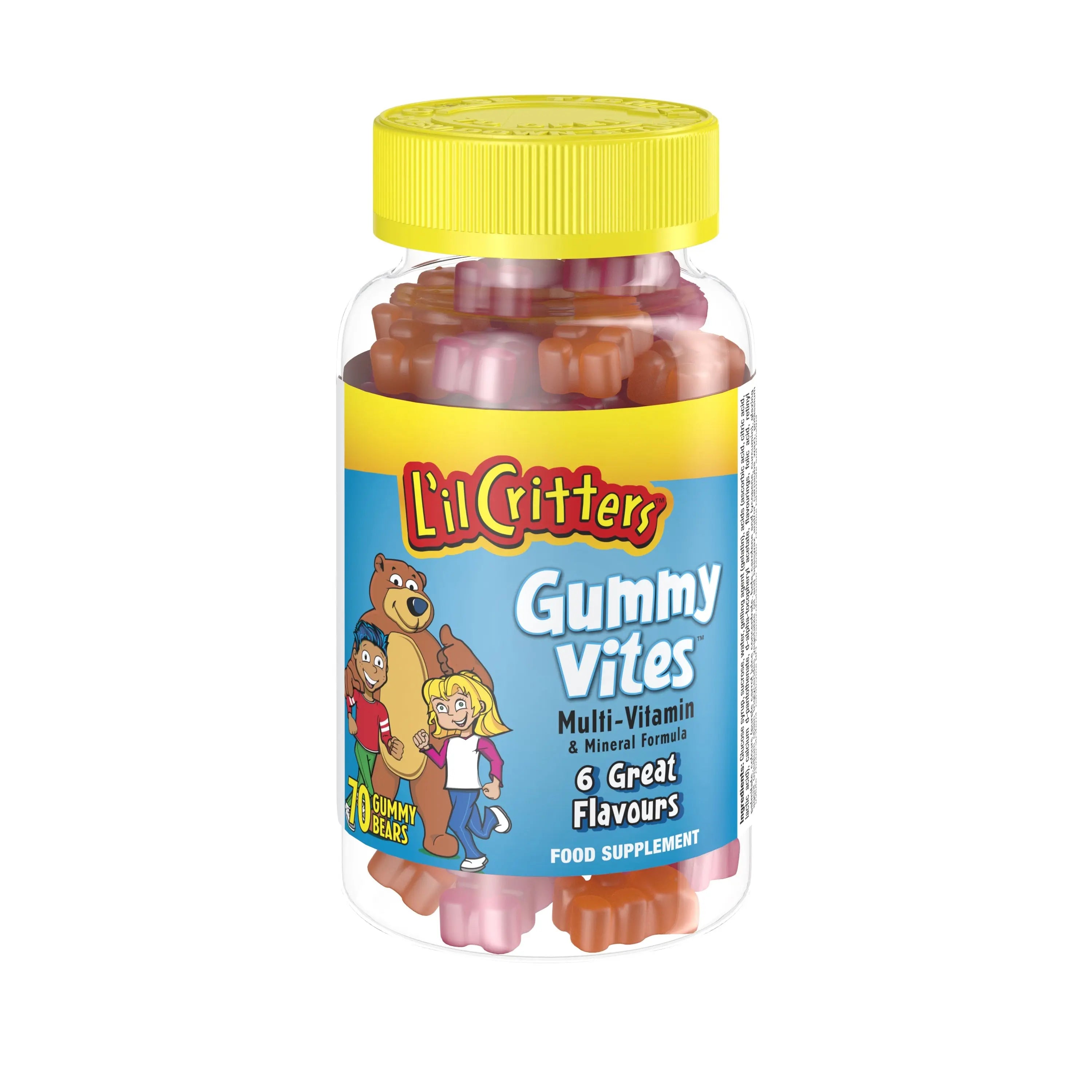 L'IL CRITTERS GUMMY VITES (70PK)