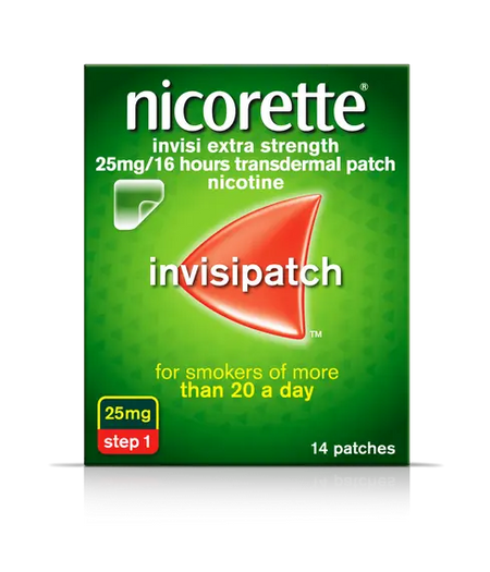NICORETTE INVISI PATCH 25MG 14PK