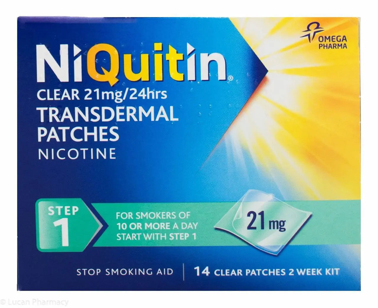 NIQUITIN STEP 1: 21MG PATCH (14PK)